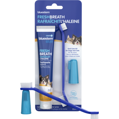 bluestem® Toothpastes and Toothbrushes product shot