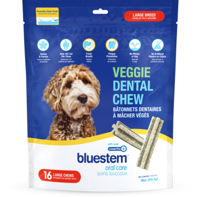 bluestem® veggie dental chews product shot